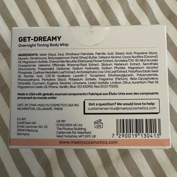 NEW! Maëlys Get-Dreamy Overnight Toning Mask - Picture 4 of 4